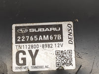 2019 Subaru Imprez PCM Engine Control Computer ECU ECM PCU OEM P/N:22765AM67B TN112800-8982 Fits OEM Used Auto Parts - Oemus