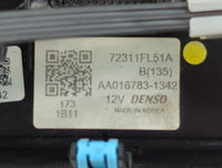 2017-2022 Subaru Impreza Climate Control Module Temperature AC/Heater Replacement P/N:72311FL51A Fits OEM Used Auto Parts - 