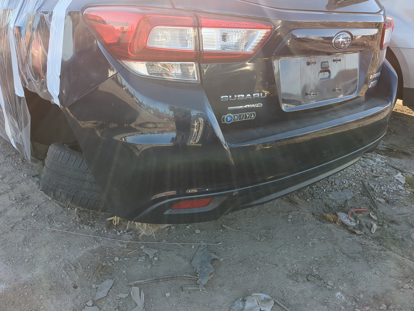 2019 Subaru Impreza Rear Bumper Assembly Oem - Oemusedautoparts1.com