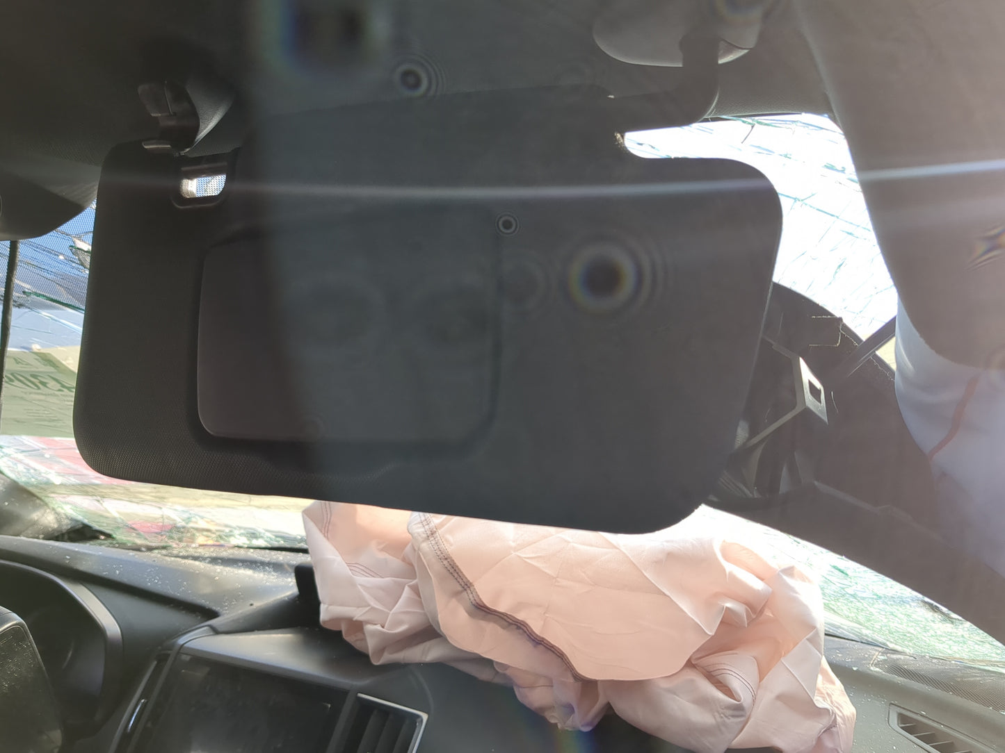 2017-2022 Subaru Impreza Sun Visor Shade Replacement Passenger Right Mirror Fits Fits 2017 2018 2019 2020 2021 2022 OEM Used