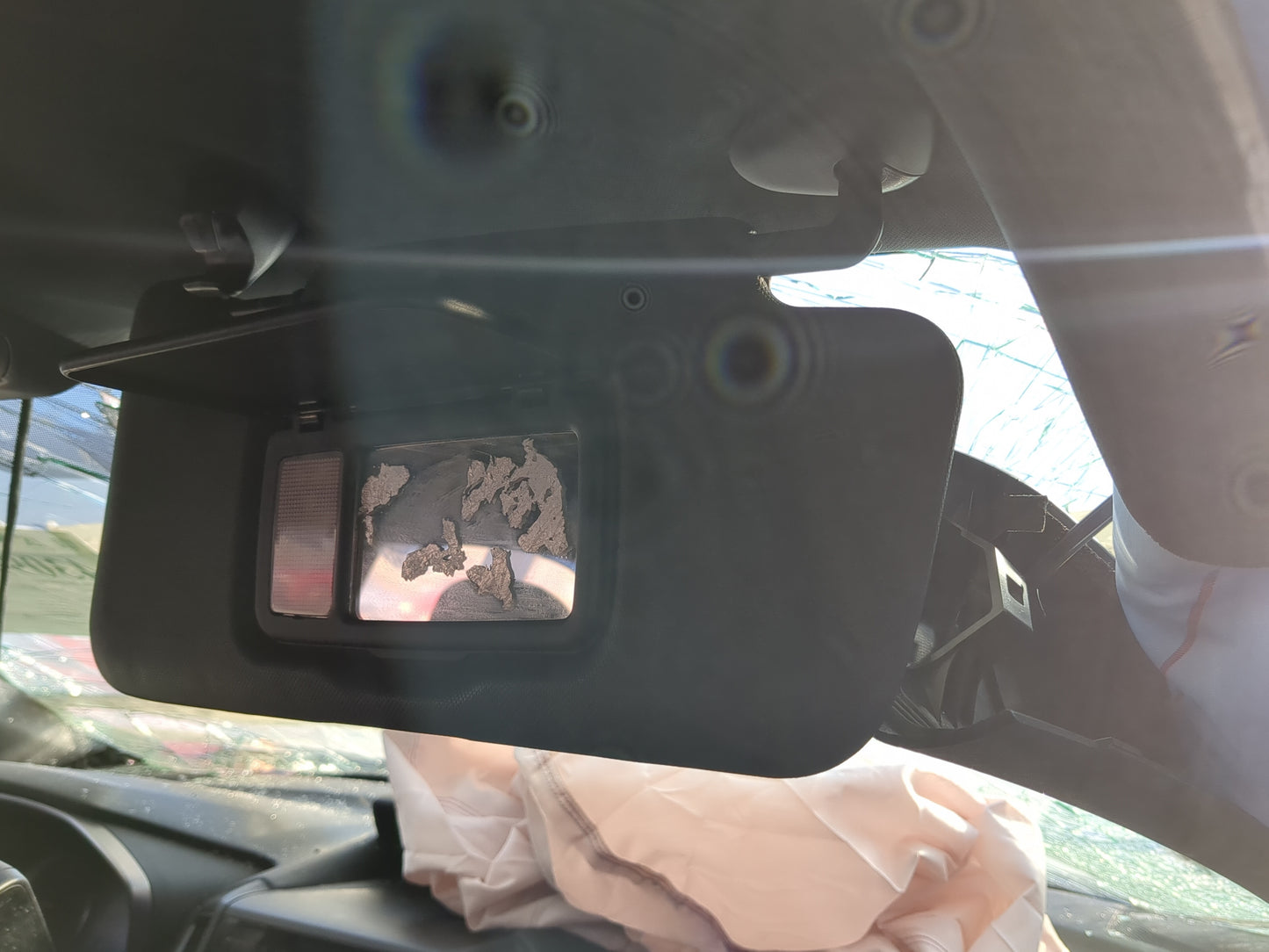 2017-2022 Subaru Impreza Sun Visor Shade Replacement Passenger Right Mirror Fits Fits 2017 2018 2019 2020 2021 2022 OEM Used