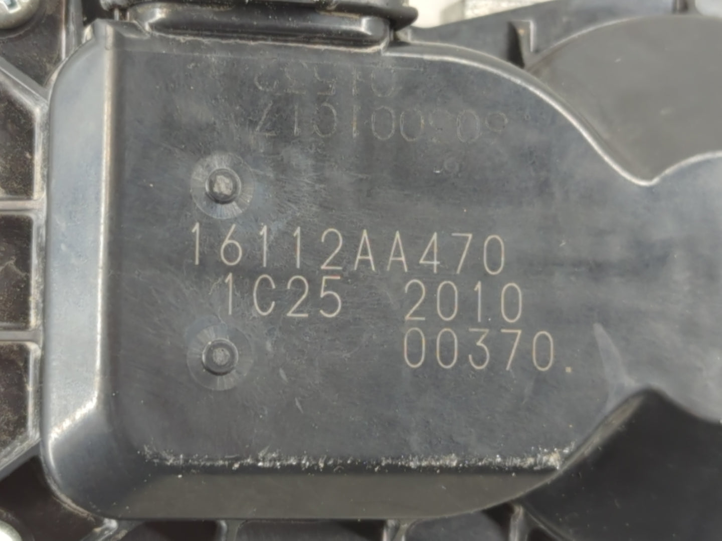 2017-2022 Subaru Impreza Throttle Body P/N:16112AA470 Fits Fits 2017 2018 2019 2020 2021 2022 OEM Used Auto Parts - Oemuseda