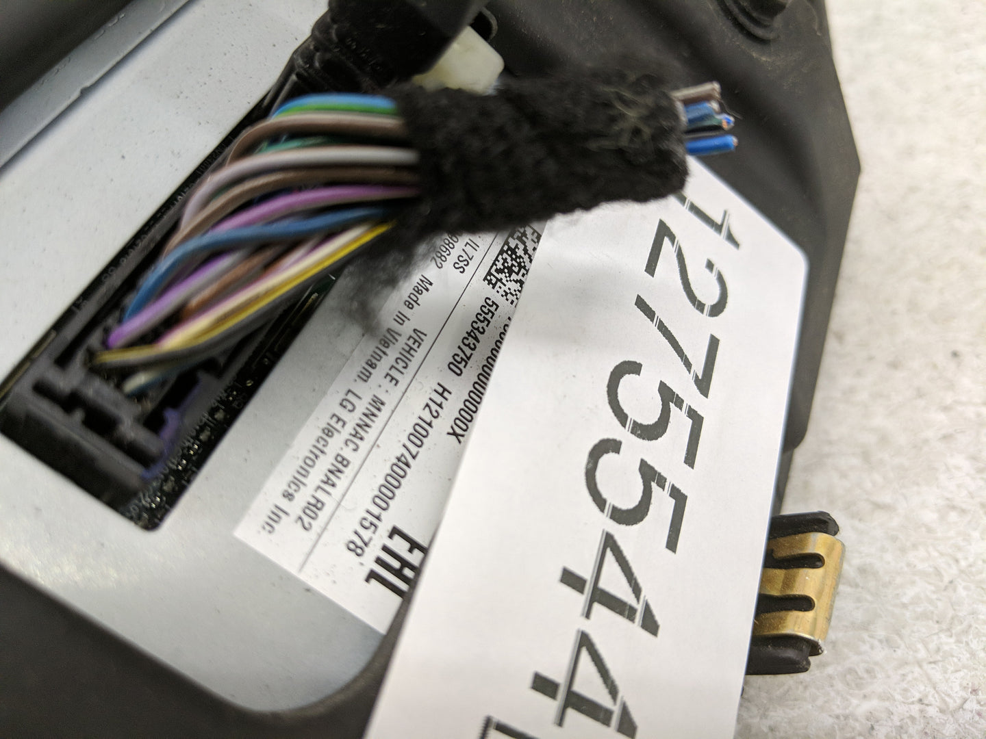 2017-2018 Subaru Impreza Information-gps-tv Control Module 30919ag59a - Oemusedautoparts1.com