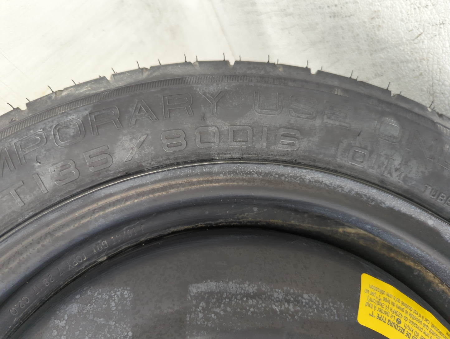 2017-2022 Subaru Impreza Spare Donut Tire Wheel Rim Oem - Oemusedautoparts1.com