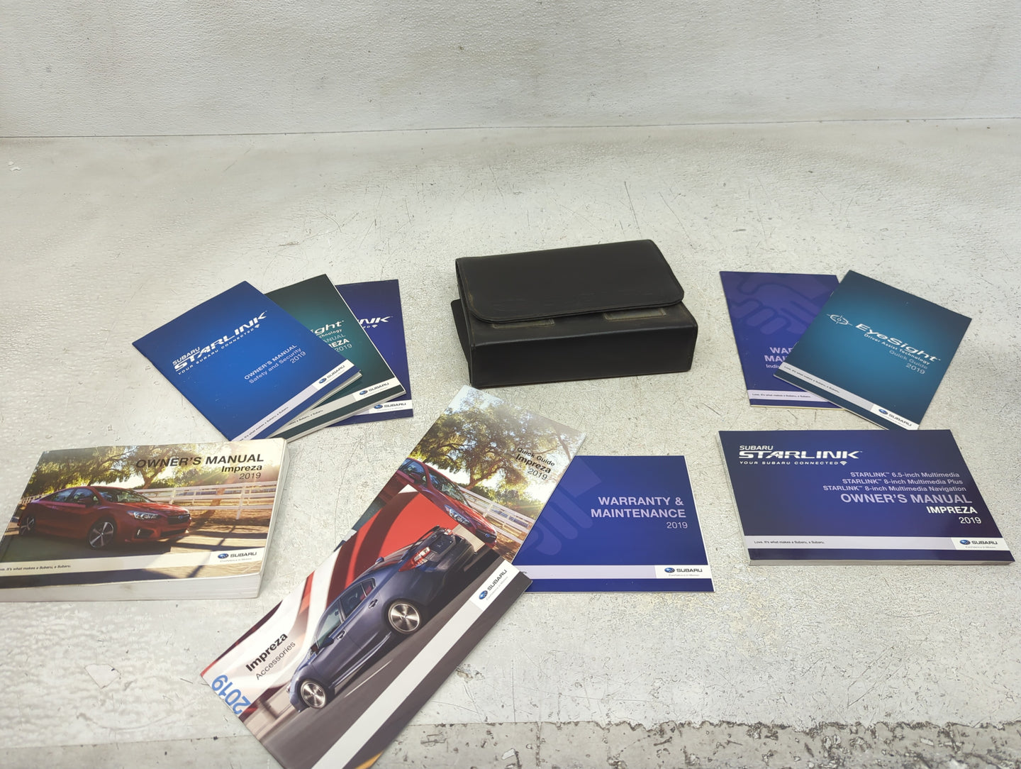 2019 Subaru Impreza Owners Manual Book Guide P/N:A1350BE-A OEM Used Auto Parts - Oemusedautoparts1.com