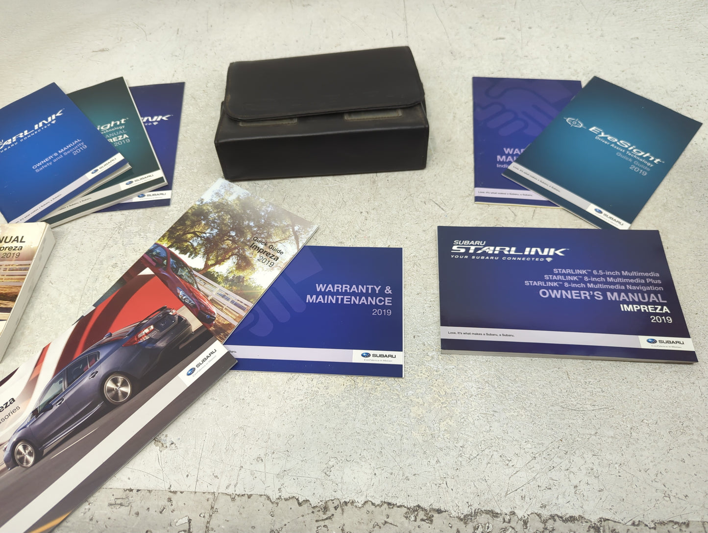 2019 Subaru Impreza Owners Manual Book Guide P/N:A1350BE-A OEM Used Auto Parts - Oemusedautoparts1.com