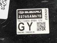 2019 Subaru Impreza PCM Engine Control Computer ECU ECM PCU OEM P/N:22765AM67D Fits OEM Used Auto Parts - Oemusedautoparts1.