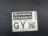 2019 Subaru Impreza PCM Engine Control Computer ECU ECM PCU OEM P/N:22765AM67D TN112800-8984 Fits OEM Used Auto Parts - Oemu