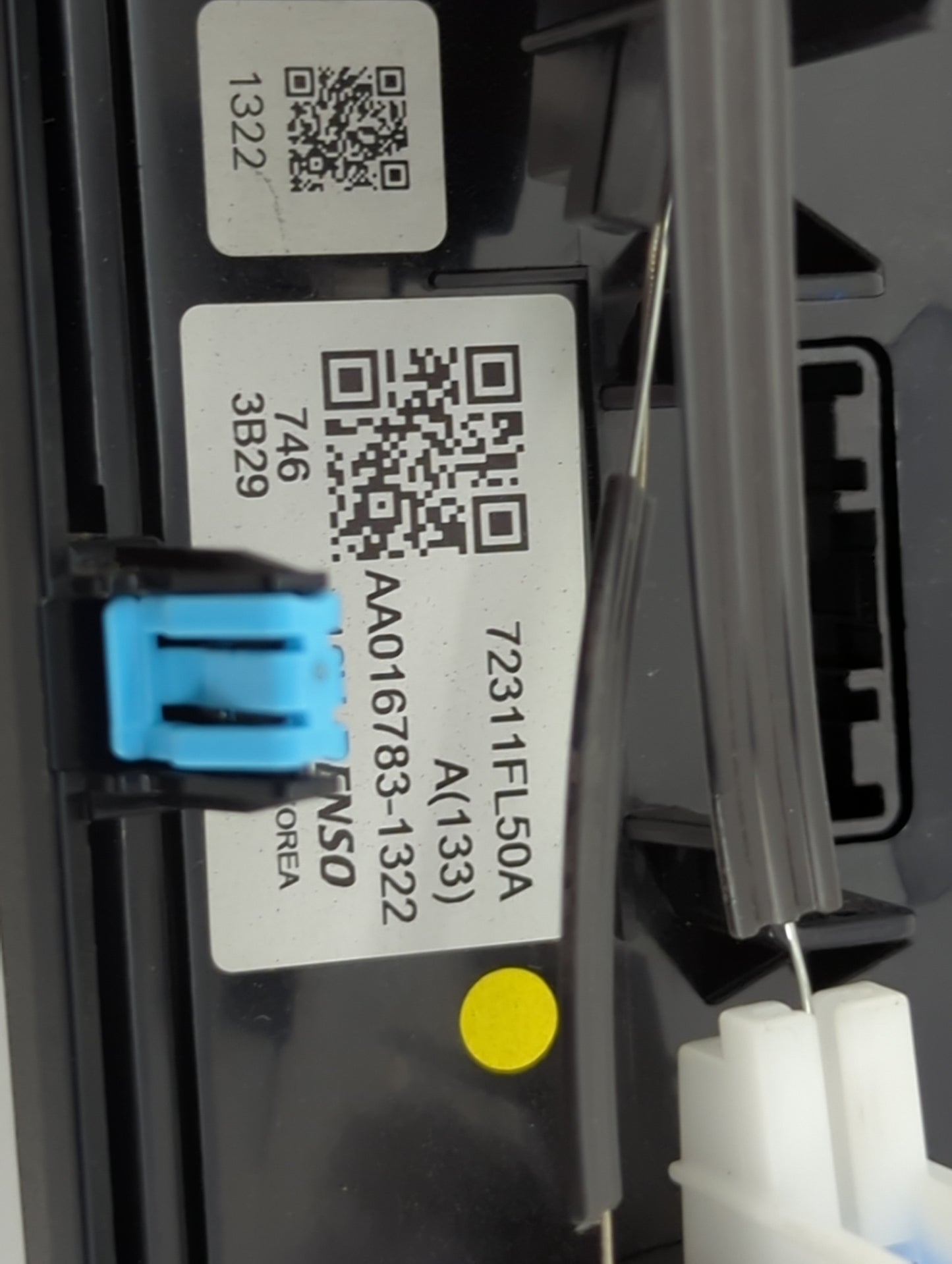 2017-2022 Subaru Impreza Climate Control Module Temperature AC/Heater Replacement P/N:72311FL50A AA016783-1322 Fits OEM Used