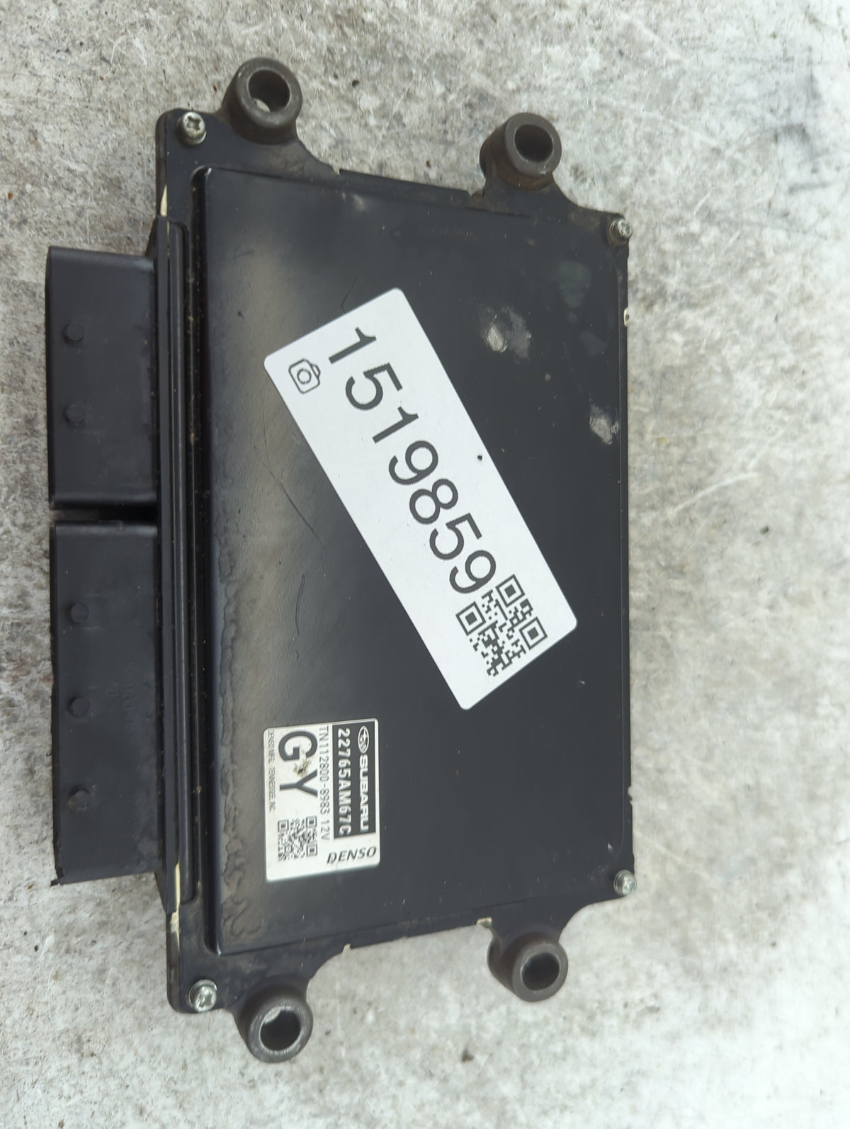 2019 Subaru Impreza PCM Engine Control Computer ECU ECM PCU OEM P/N:22765AM67C TN112800-8983 OEM Used Auto Parts - Oemusedau