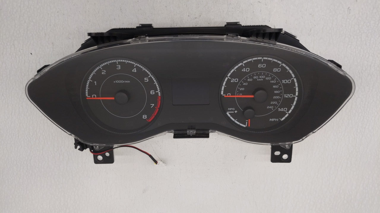 2017 Subaru Impreza Instrument Cluster Speedometer Gauges P/N:85003FL01A 85003FL20A Fits OEM Used Auto Parts - Oemusedautopa
