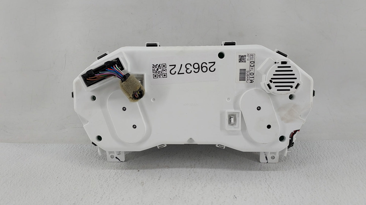 2017 Subaru Impreza Instrument Cluster Speedometer Gauges P/N:85003FL01A 85003FL20A Fits OEM Used Auto Parts - Oemusedautopa