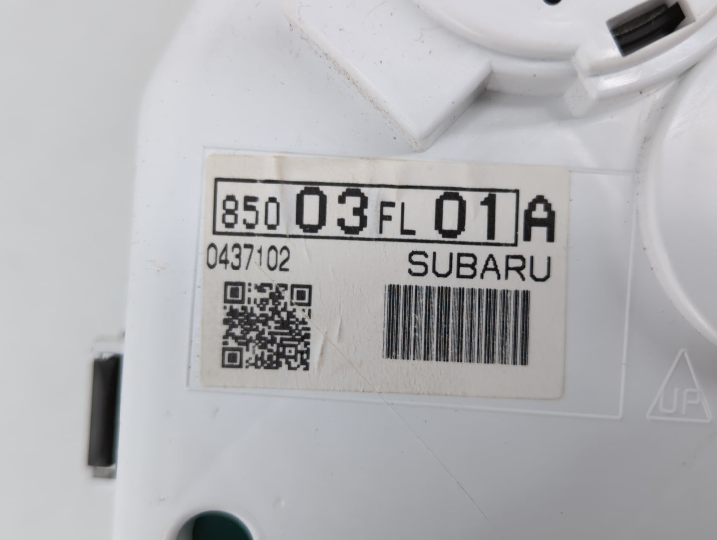 2017 Subaru Impreza Instrument Cluster Speedometer Gauges P/N:85003FL01A 85003FL20A Fits OEM Used Auto Parts - Oemusedautopa