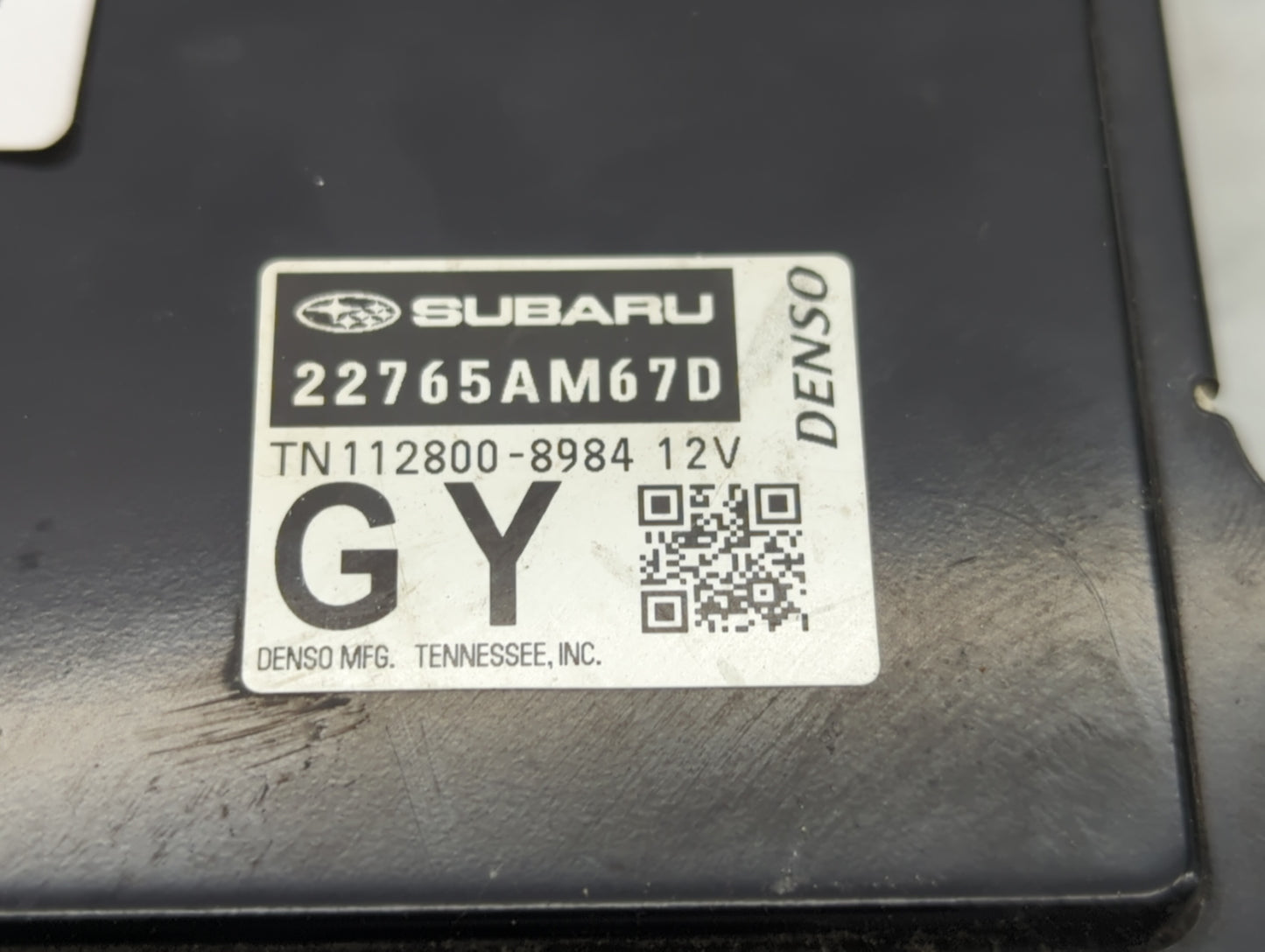 2019 Subaru Impreza PCM Engine Control Computer ECU ECM PCU OEM P/N:22765AM66D 22765AM67D, TN112800-8984 Fits OEM Used Auto 