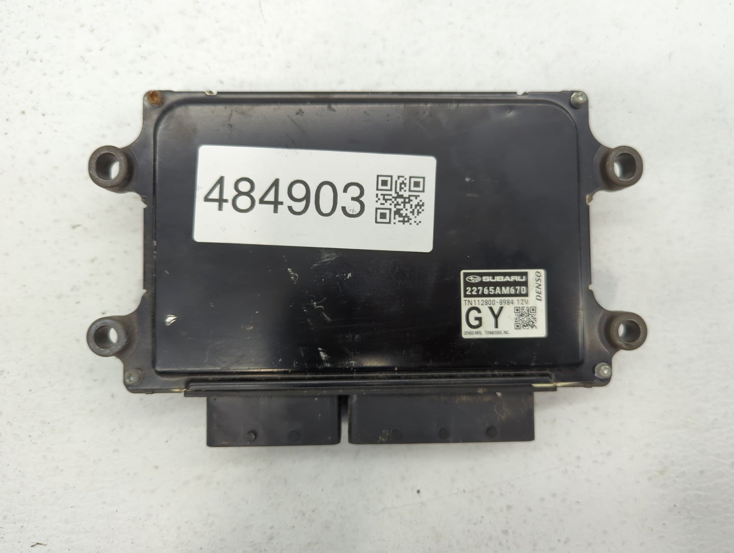 2019 Subaru Impreza PCM Engine Control Computer ECU ECM PCU OEM P/N:22765AM66D 22765AM67D, TN112800-8984 Fits OEM Used Auto 