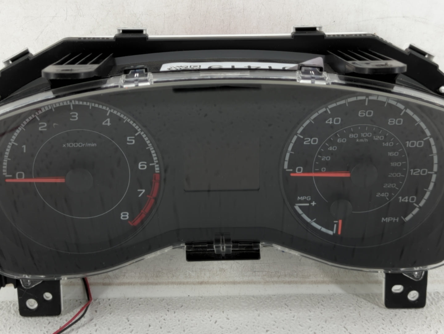 2017-2019 Subaru Impreza Instrument Cluster Speedometer Gauges P/N:85002FL21A 85003FL20A Fits Fits 2017 2018 2019 OEM Used A