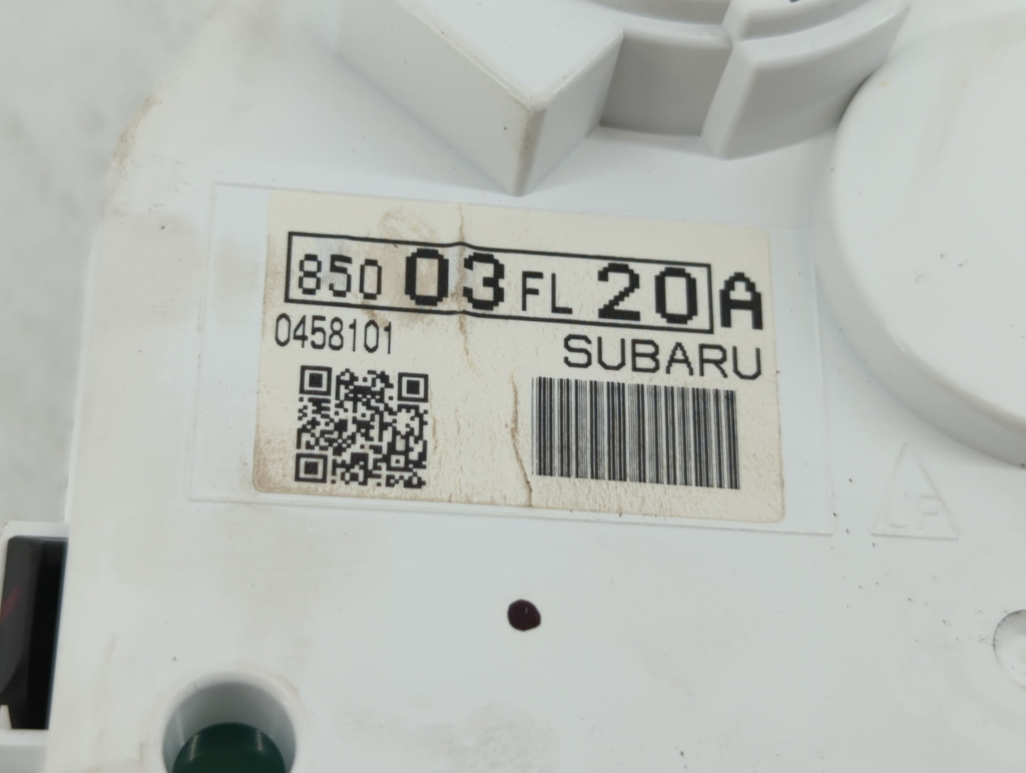 2017-2019 Subaru Impreza Instrument Cluster Speedometer Gauges P/N:85002FL21A 85003FL20A Fits Fits 2017 2018 2019 OEM Used A