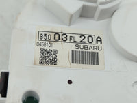 2017-2019 Subaru Impreza Instrument Cluster Speedometer Gauges P/N:85002FL21A 85003FL20A Fits Fits 2017 2018 2019 OEM Used A