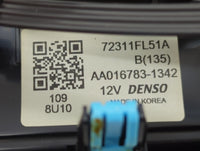 2017-2022 Subaru Impreza Climate Control Module Temperature AC/Heater Replacement P/N:72311FL51A AA016783-1342 Fits OEM Used