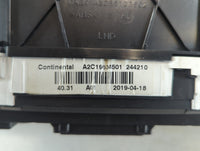 2019 Subaru Legacy Instrument Cluster Speedometer Gauges P/N:244210 A2C19634501 Fits OEM Used Auto Parts - Oemusedautoparts1