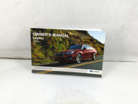 2019 Subaru Legacy Owners Manual Book Guide P/N:A2550BE-A OEM Used Auto Parts - Oemusedautoparts1.com