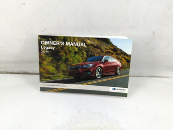 compare product 2019 Subaru Legacy Owners Manual Book Guide P/N:A2550BE-A OEM Used Auto Parts