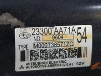 2015-2019 Subaru Legacy Car Starter Motor Solenoid OEM P/N:23300 AA71A Fits Fits 2015 2016 2017 2018 2019 OEM Used Auto Part