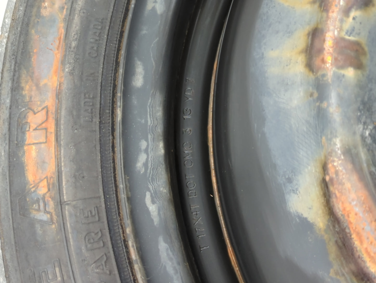 2015-2019 Subaru Legacy Spare Donut Tire Wheel Rim Oem - Oemusedautoparts1.com