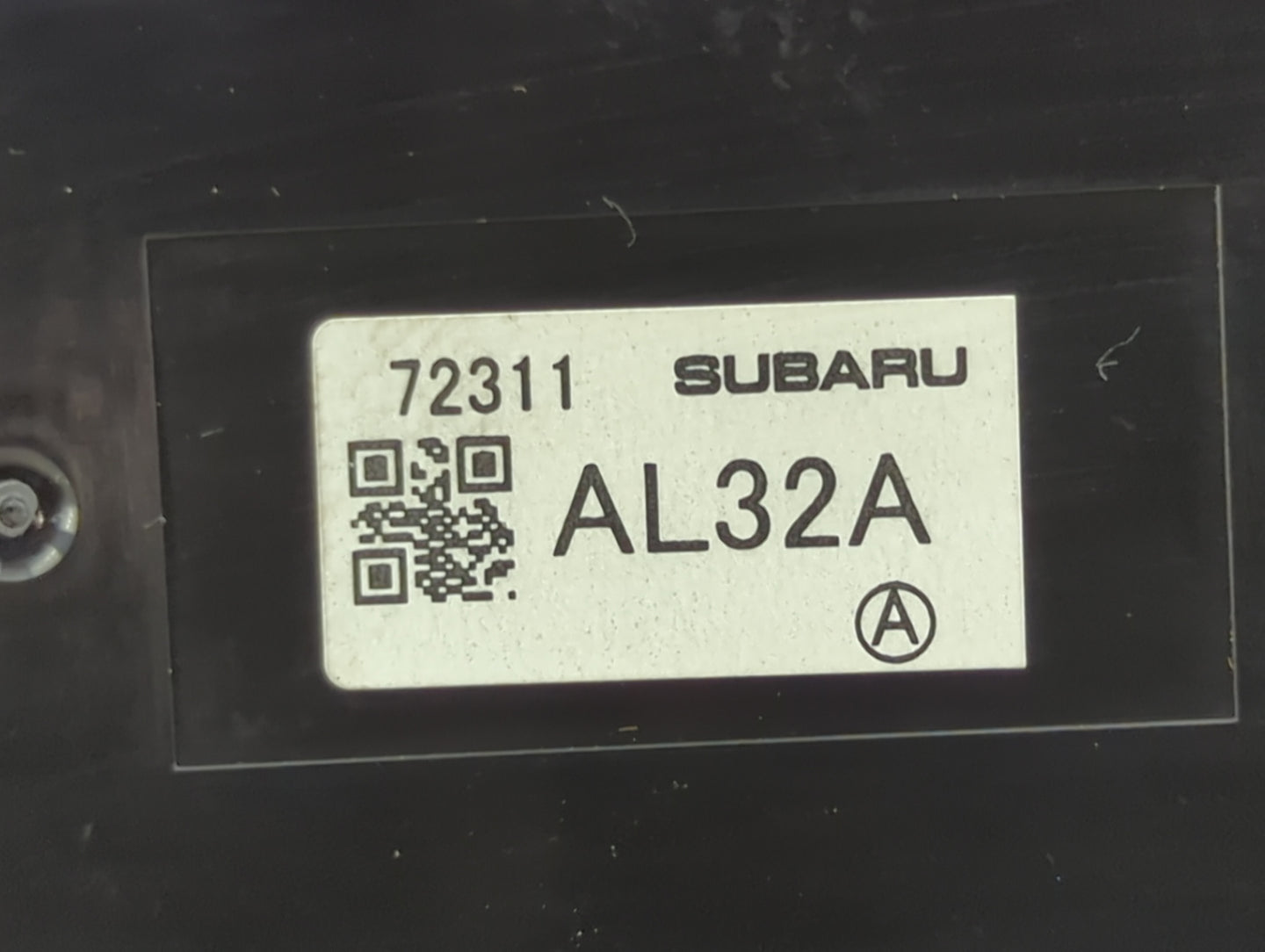 2018-2019 Subaru Legacy Climate Control Module Temperature AC/Heater Replacement P/N:72311 AL32A Fits Fits 2018 2019 OEM Use
