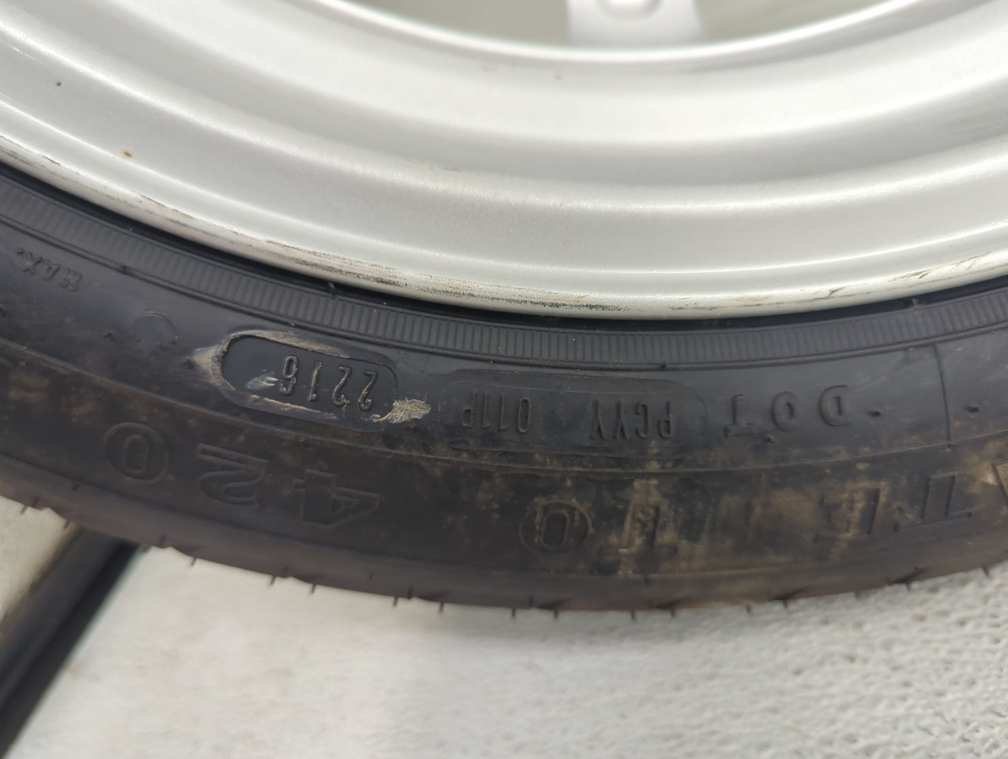 2015-2019 Subaru Legacy Spare Donut Tire Wheel Rim Oem 1462418 - Oemusedautoparts1.com