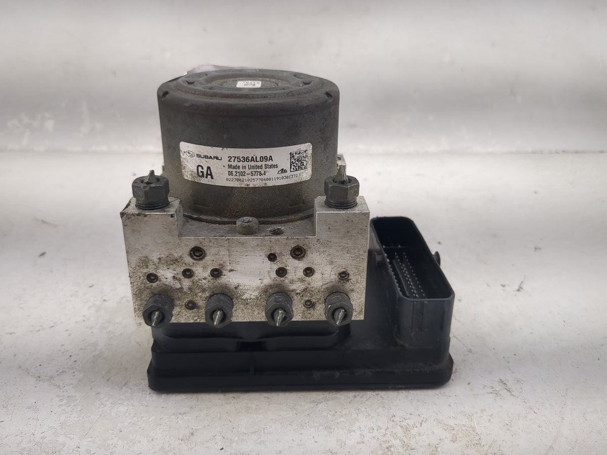 2019 Subaru Legacy Anti-Lock Brake ABS Pump Module Actuator OEM P/N:27536AL09A 06.2102-5778.4 Fits OEM Used Auto Parts - Oem