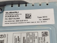 2019 Subaru Legacy Radio AM FM Cd Player Receiver Replacement P/N:86471AL68A N313 Fits OEM Used Auto Parts - Oemusedautopart