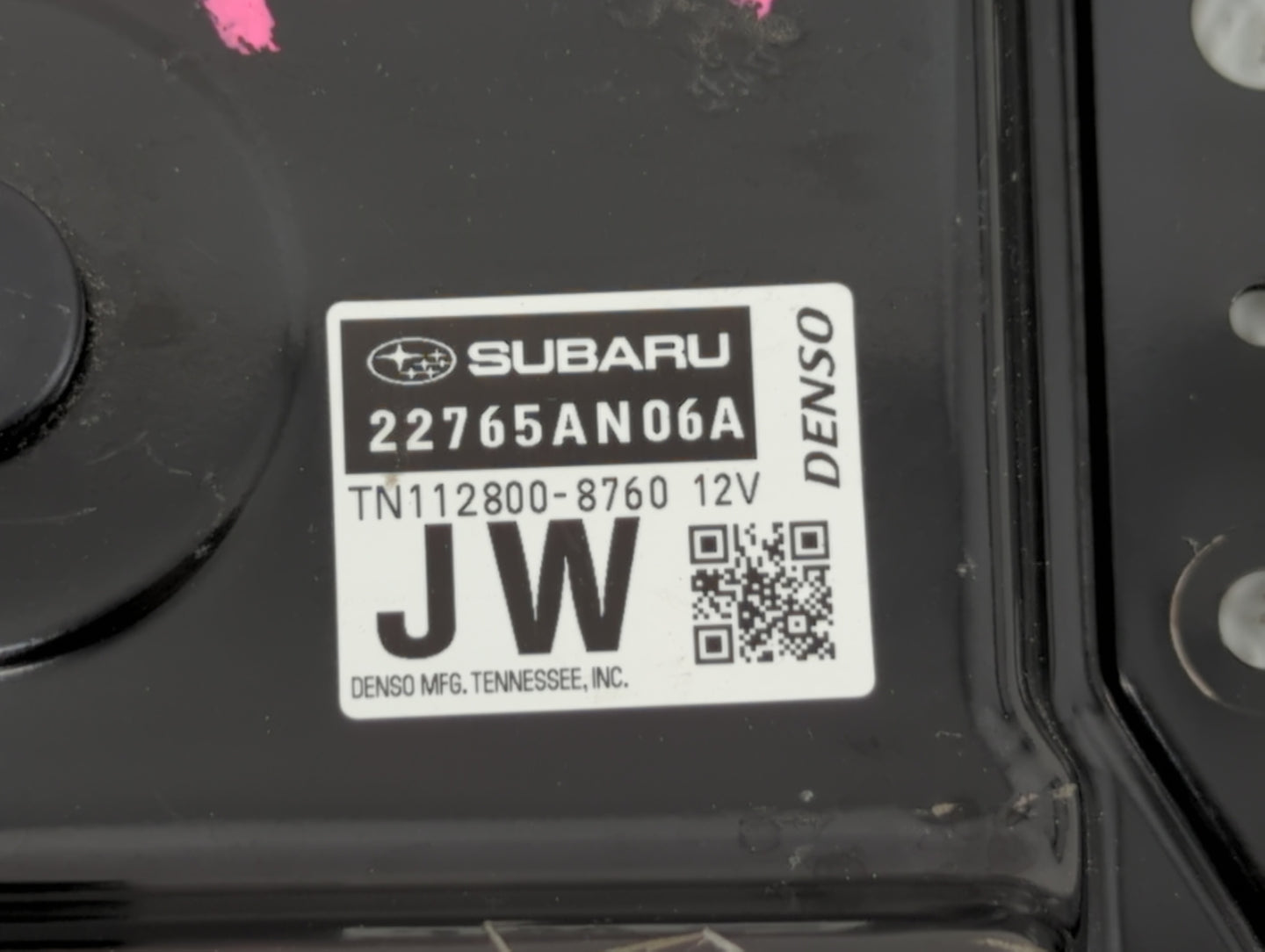 2019 Subaru Legacy PCM Engine Control Computer ECU ECM PCU OEM P/N:22765AN06A 22765AN20B Fits OEM Used Auto Parts - Oemuseda