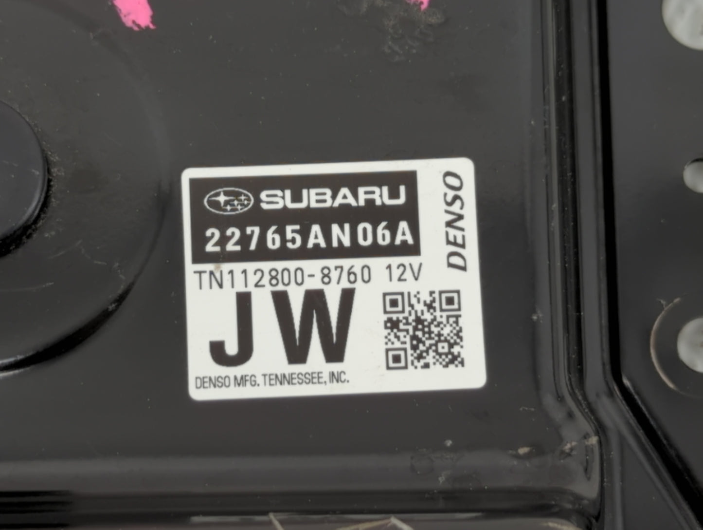 2019 Subaru Legacy PCM Engine Control Computer ECU ECM PCU OEM P/N:22765AN06A 22765AN20B Fits OEM Used Auto Parts - Oemuseda