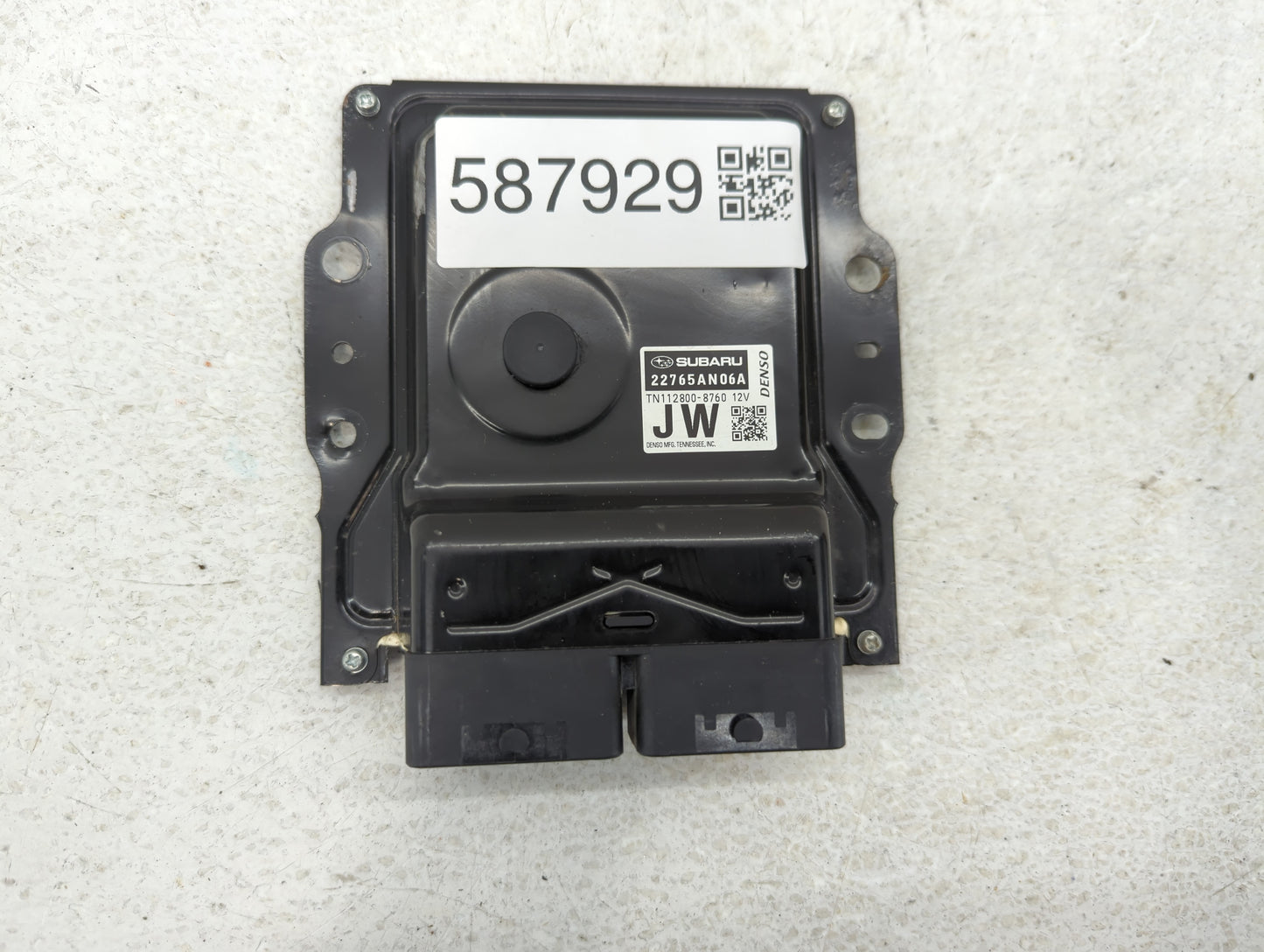 2019 Subaru Legacy PCM Engine Control Computer ECU ECM PCU OEM P/N:TN112800-8760 22765AN06A Fits OEM Used Auto Parts - Oemus