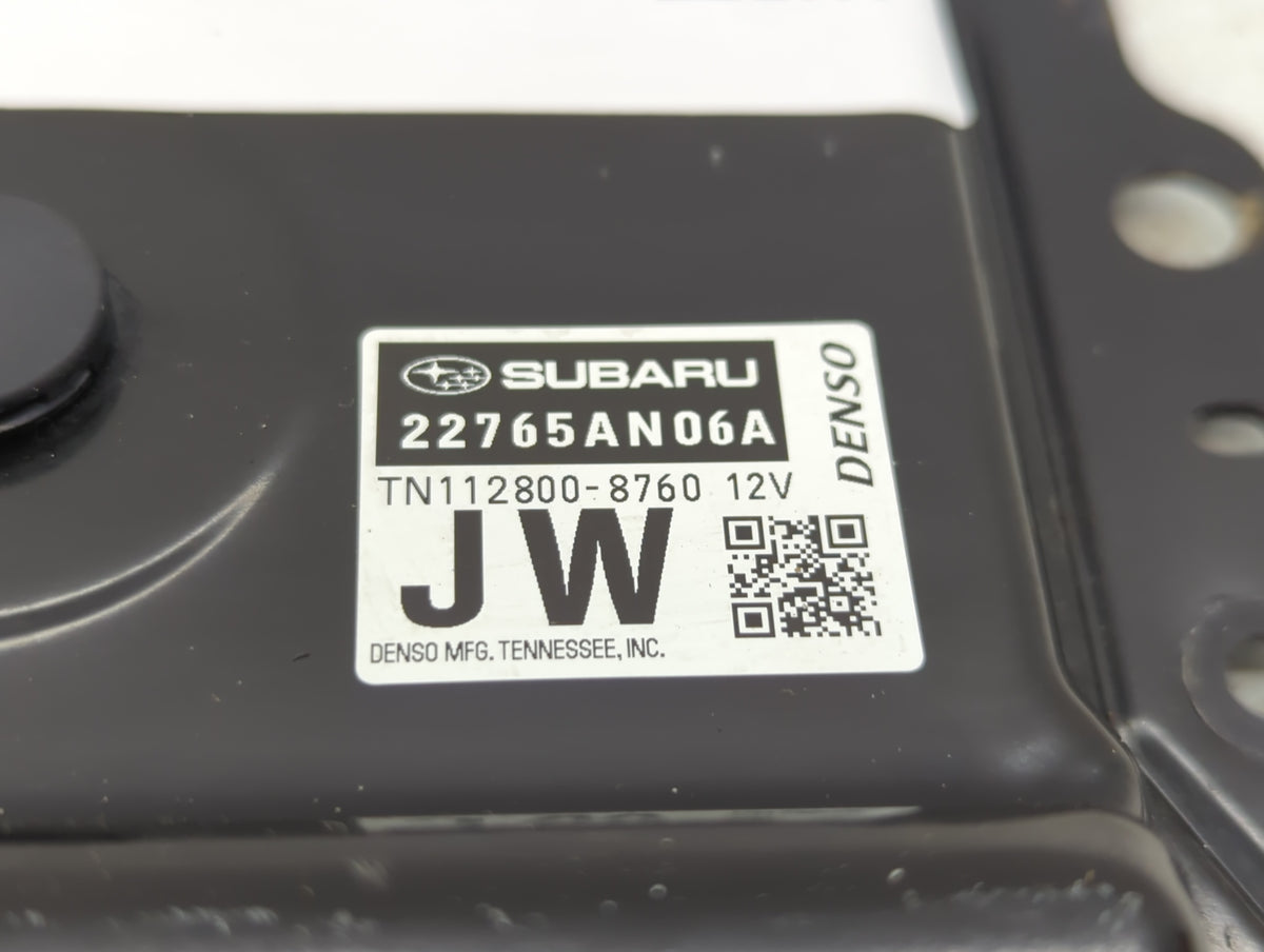 2019 Subaru Legacy PCM Engine Control Computer ECU ECM PCU OEM P/N:TN112800-8760 22765AN06A OEM Used Auto Parts - Oemusedaut