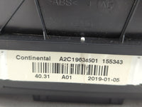 2019 Subaru Legacy Instrument Cluster Speedometer Gauges P/N:155343 A2C1963501 Fits OEM Used Auto Parts - Oemusedautoparts1.