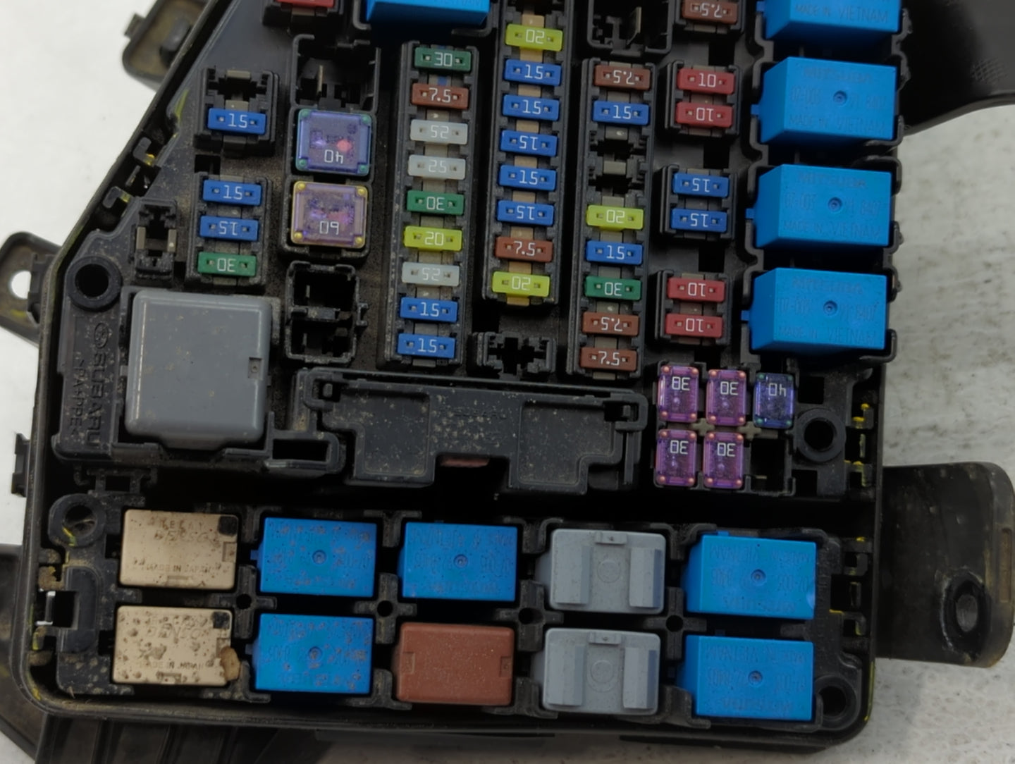 2019 Subaru Legacy Fusebox Fuse Box Panel Relay Module P/N:MB504302B Fits OEM Used Auto Parts - Oemusedautoparts1.com