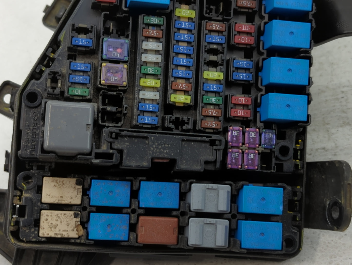 2019 Subaru Legacy Fusebox Fuse Box Panel Relay Module P/N:MB504302B Fits OEM Used Auto Parts - Oemusedautoparts1.com
