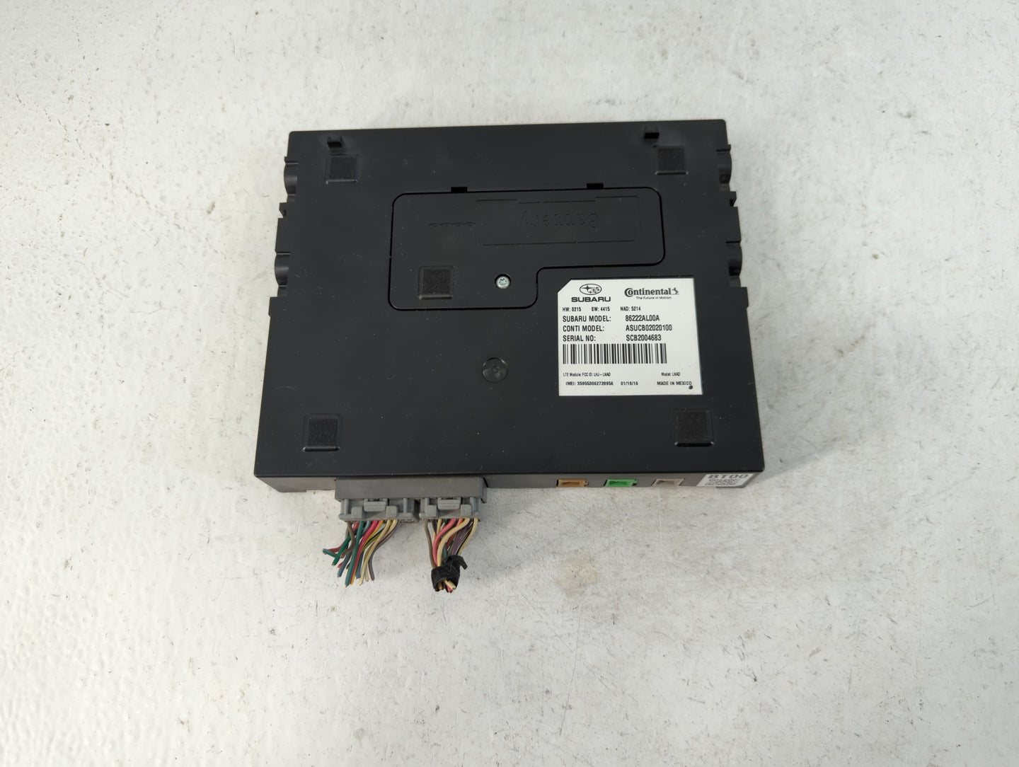 2019 Subaru Legacy Radio AM FM Cd Player Receiver Replacement P/N:86222AL00A Fits OEM Used Auto Parts - Oemusedautoparts1.co