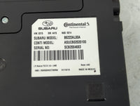 2019 Subaru Legacy Radio AM FM Cd Player Receiver Replacement P/N:86222AL00A Fits OEM Used Auto Parts - Oemusedautoparts1.co