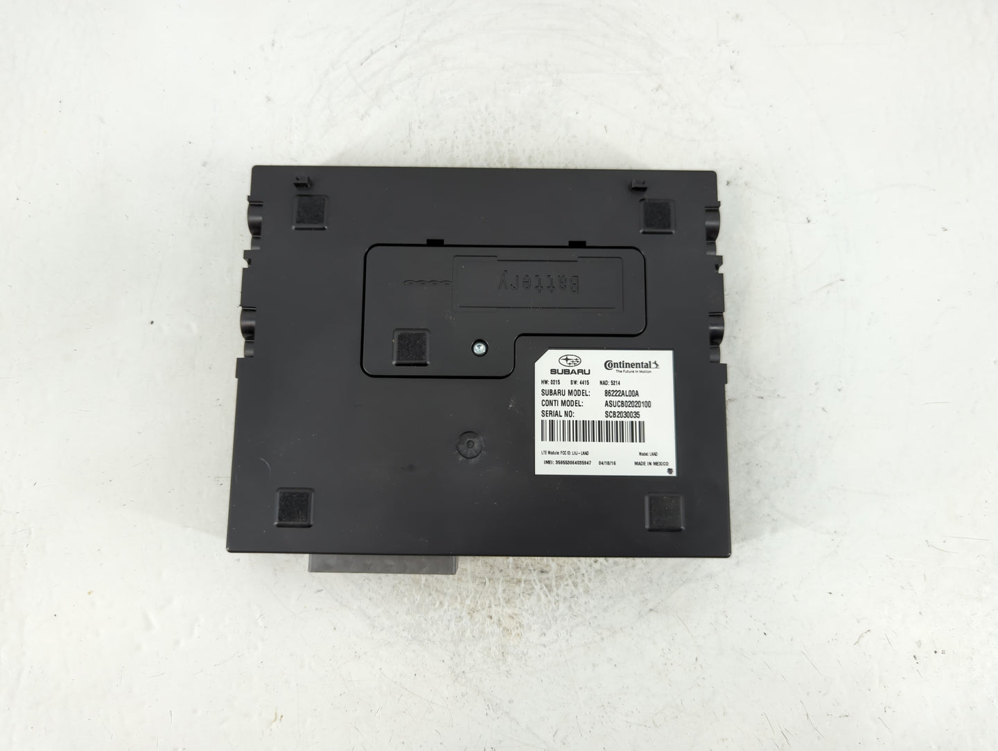 2019 Subaru Legacy Radio AM FM Cd Player Receiver Replacement P/N:86222AL00A Fits OEM Used Auto Parts - Oemusedautoparts1.co
