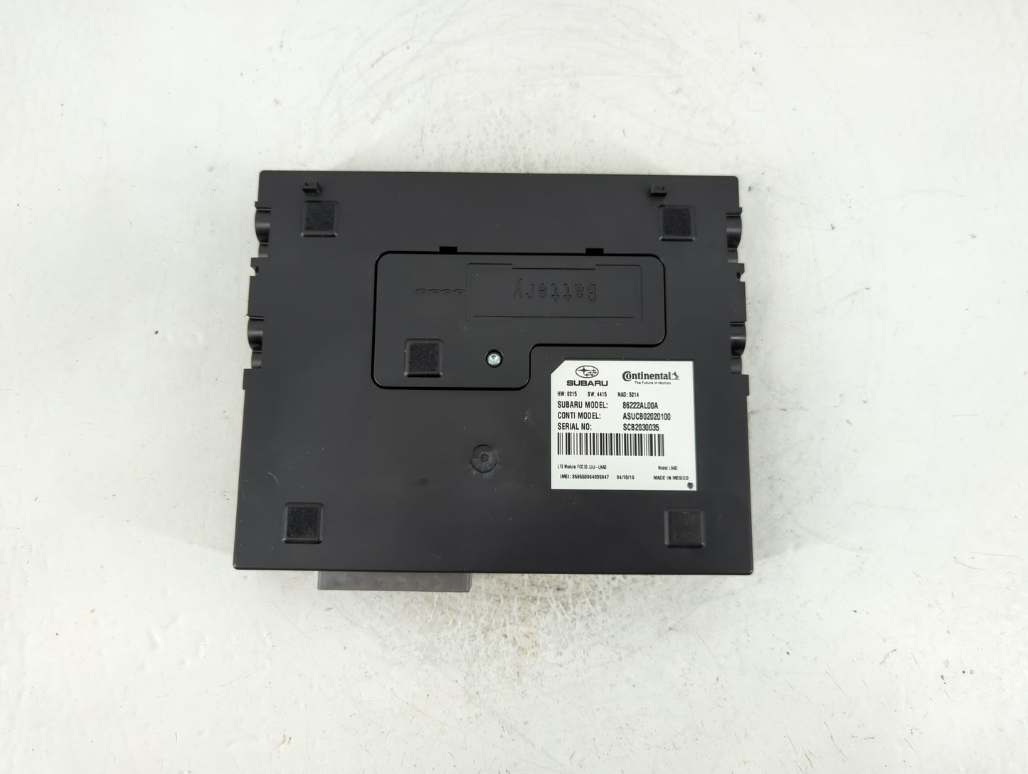 2019 Subaru Legacy Radio AM FM Cd Player Receiver Replacement P/N:86222AL00A Fits OEM Used Auto Parts - Oemusedautoparts1.co