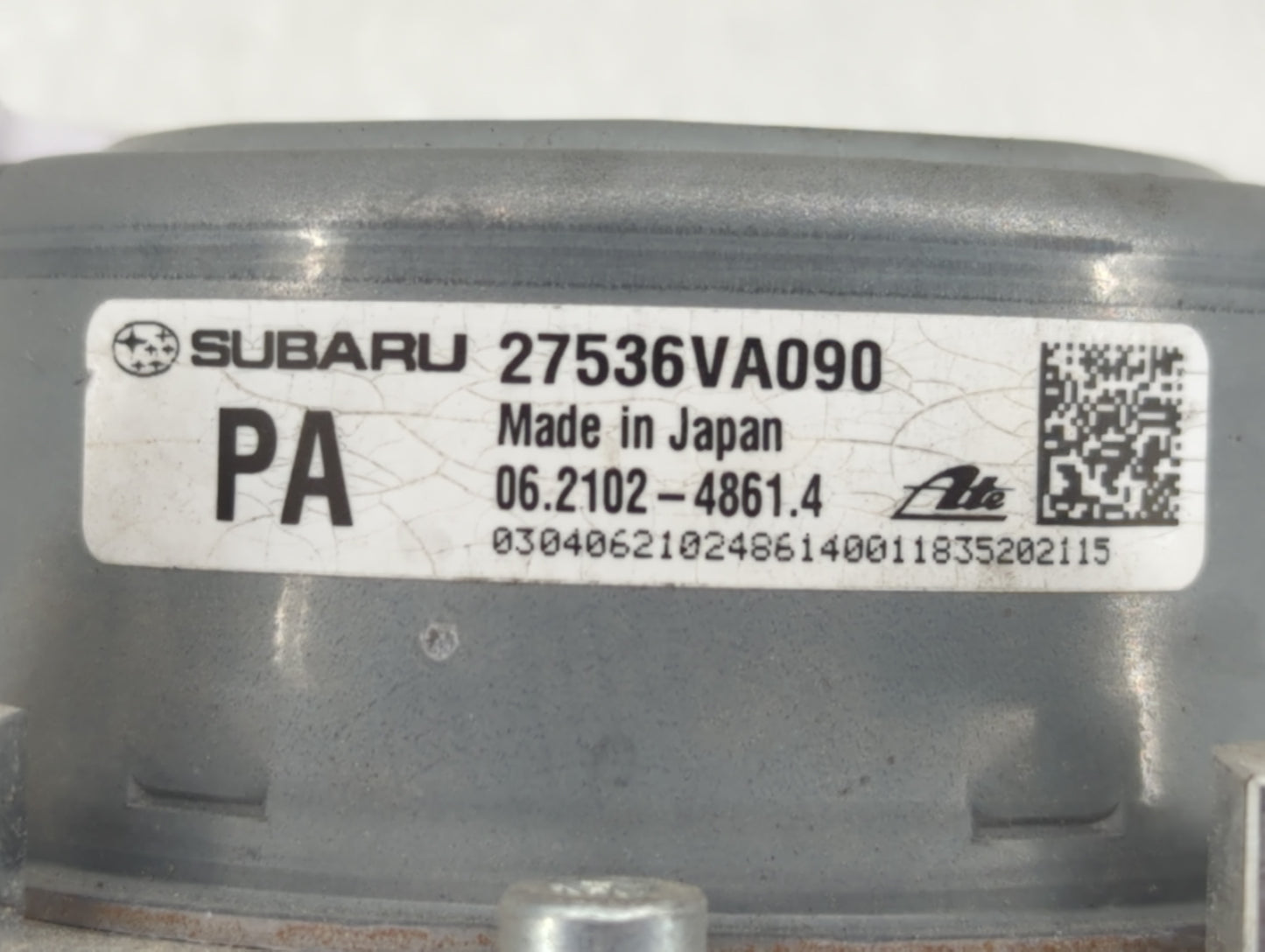2019 Subaru Wrx ABS Pump Control Module Replacement P/N:27536VA090 Fits OEM Used Auto Parts - Oemusedautoparts1.com