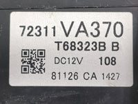 2018-2021 Subaru Wrx Climate Control Module Temperature AC/Heater Replacement P/N:72311VA370 T68323B Fits Fits 2018 2019 202