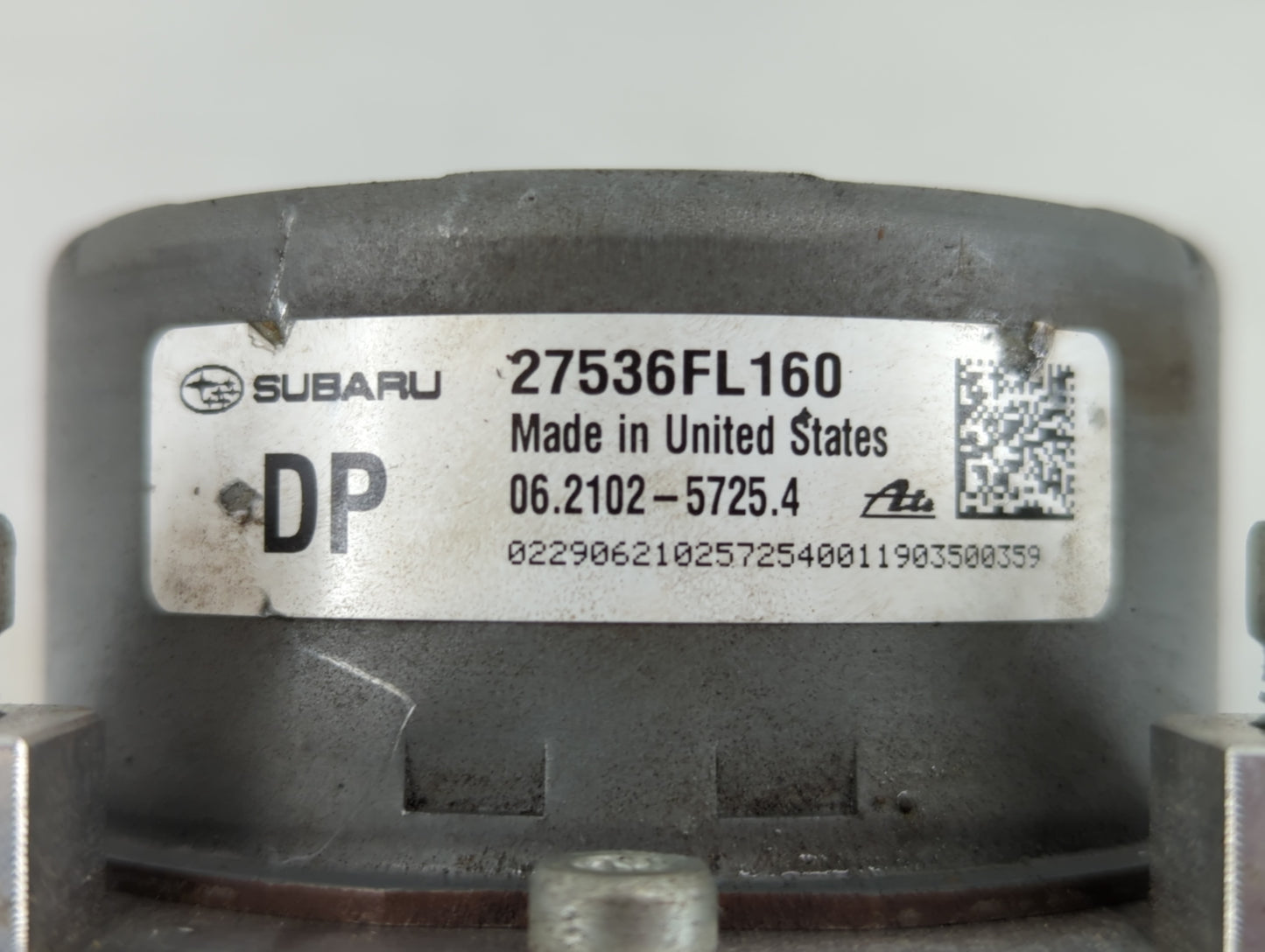 2019 Subaru Xv ABS Pump Control Module Replacement P/N:27536FL160 Fits OEM Used Auto Parts - Oemusedautoparts1.com