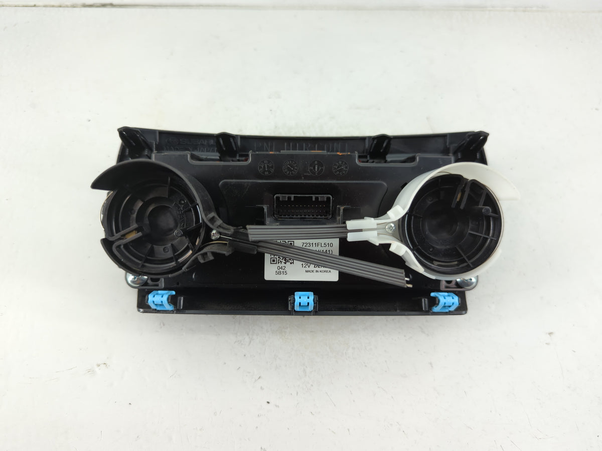2019 Subaru Xv Climate Control Module Temperature AC/Heater Replacement P/N:72311FL510 Fits OEM Used Auto Parts - Oemusedaut