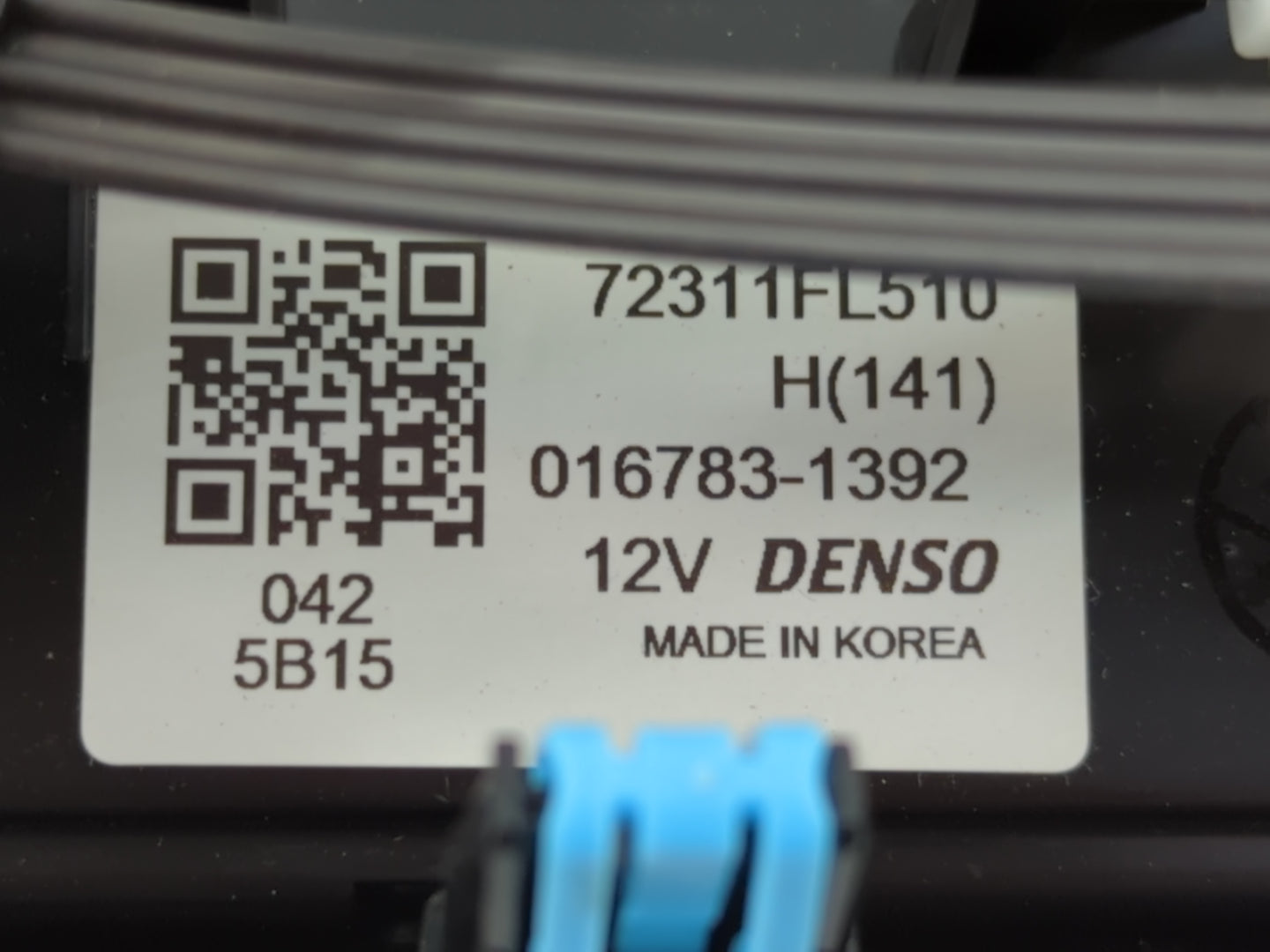 2019 Subaru Xv Climate Control Module Temperature AC/Heater Replacement P/N:72311FL510 Fits OEM Used Auto Parts - Oemusedaut