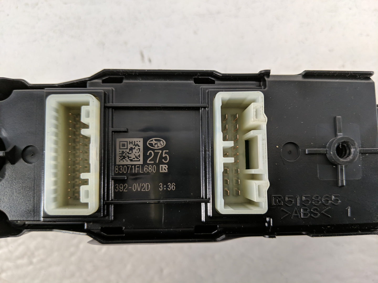 2019 Subaru Xv Master Power Window Switch Replacement Driver Side Left P/N:83071FL130 Fits OEM Used Auto Parts - Oemusedauto