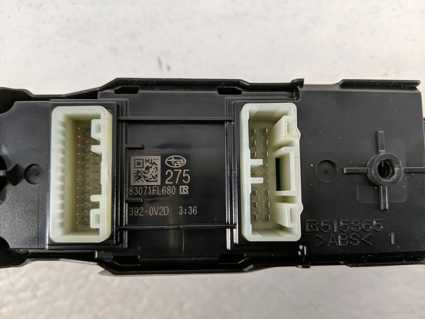 2019 Subaru Xv Master Power Window Switch Replacement Driver Side Left P/N:83071FL130 Fits OEM Used Auto Parts - Oemusedauto